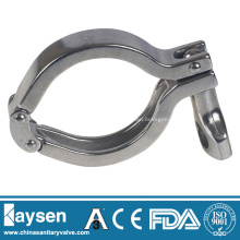 Sanitary 13SF heavy duty double pin pipe clamp